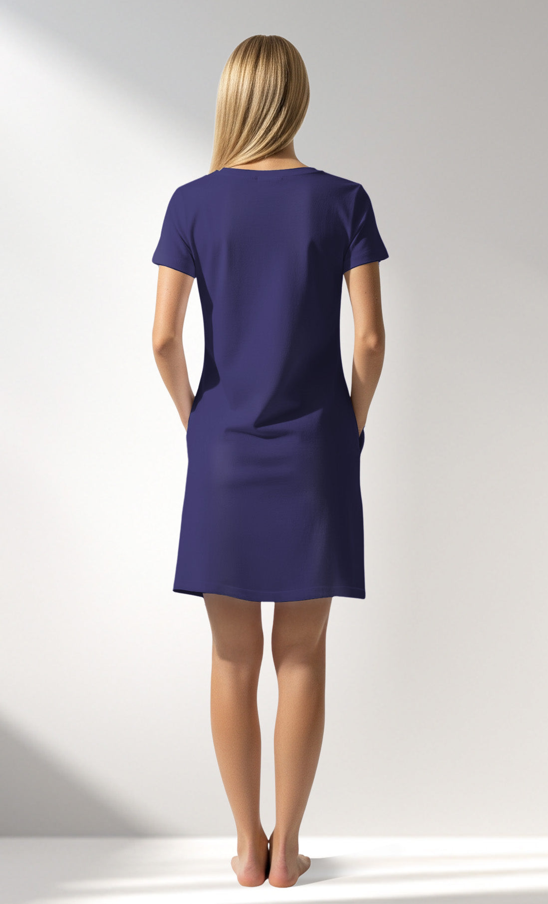 Woman Supreme PurpleStar Pocket Detail Tunic - B-16-3925 - Image 3