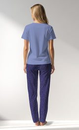 Woman Supreme PurpleStar Pyjama Set - A-19-3947 - Image 3