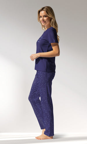 Woman Supreme PurpleStar Pyjama Set - B-16-3925 - Image 2