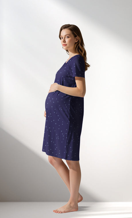 Woman Supreme PurpleStar Pregnant Tunic - ROTASYON - Image 2
