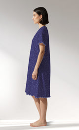 Woman Supreme PurpleStar V Neck Tunic - ROTASYON - Image 2
