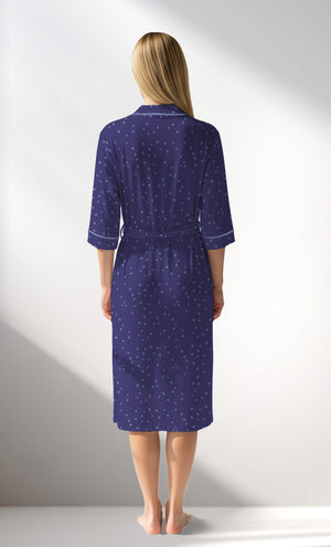 Woman Supreme PurpleStar Dressing Gown - ROTASYON - Image 3