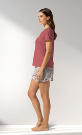 Woman Supreme ElegantLeav Short Set - B-16-1431 - Image 2