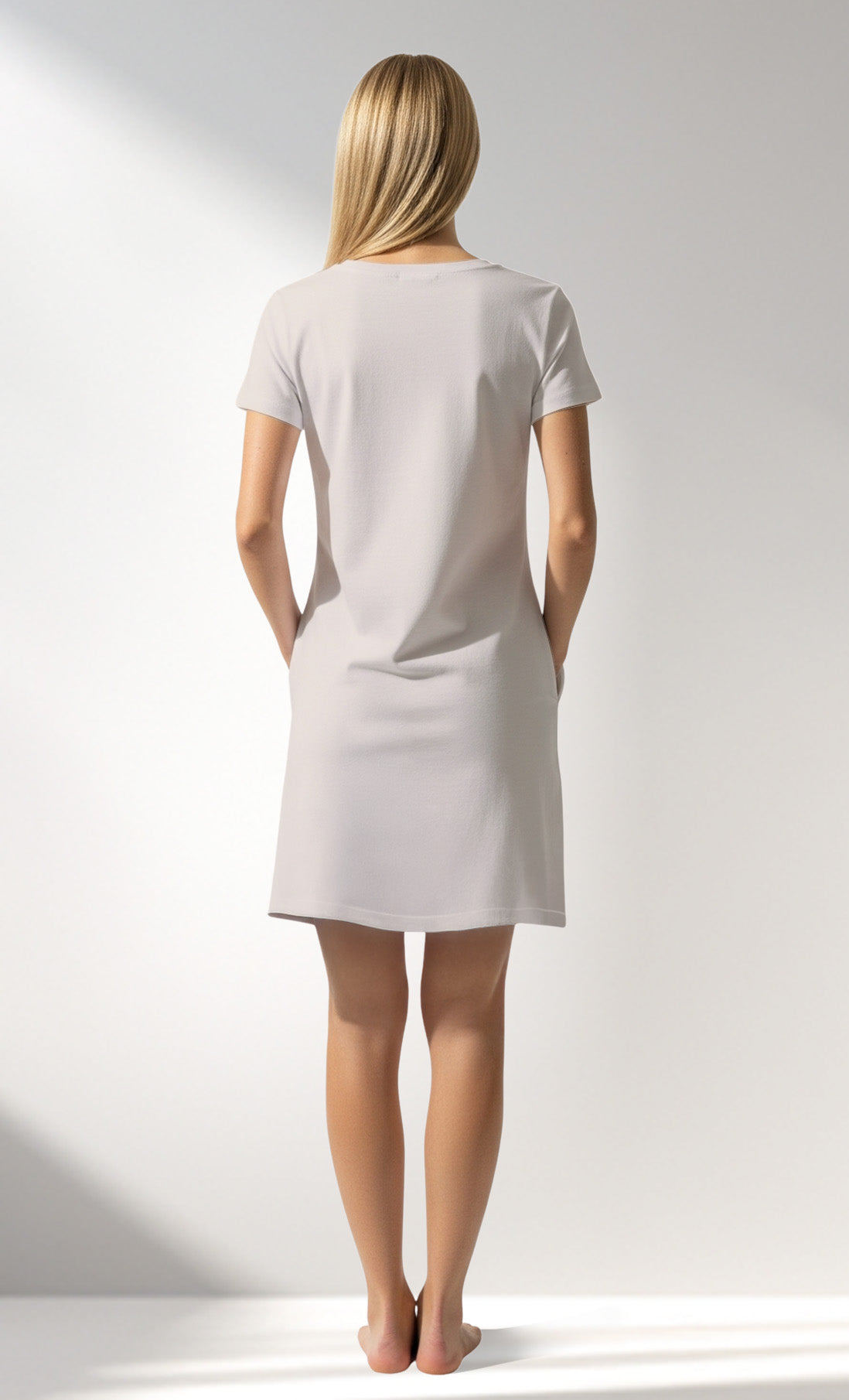 Woman Supreme ElegantLeav Pocket Detail Tunic - A-13-0002 - Image 3