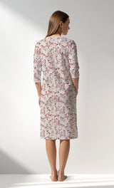 Woman Supreme ElegantLeav Home Dress - ROTASYON - Image 3