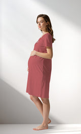Woman Supreme ElegantLeav Pregnant Tunic - B-16-1431 - Image 2