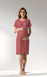 Woman Supreme ElegantLeav Pregnant Tunic - B-16-1431 - Image 1