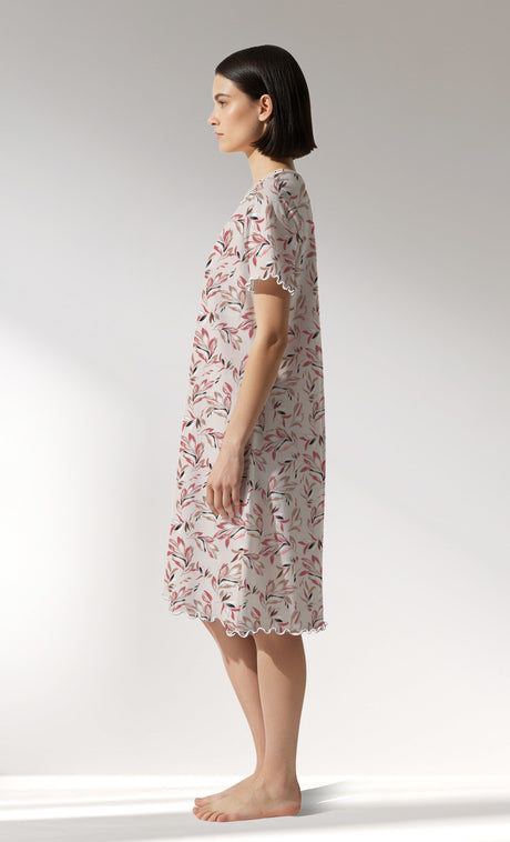 Woman Supreme ElegantLeav V Neck Tunic - ROTASYON - Image 2