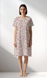 Woman Supreme ElegantLeav V Neck Tunic - ROTASYON - Image 1