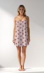 Woman Supreme BigHeart Thin Strap Tunic - ROTASYON (ACIK ZEMIN) - Image 1