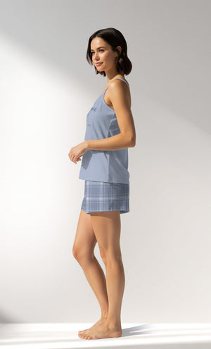 Woman Supreme SleepFirst Thin Strap Short Set - B-14-4110 - Image 2