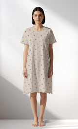 Woman Supreme SoftGleam V Neck Tunic - ROTASYON - Image 1