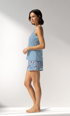 Woman Supreme Cherish Thin Strap Short Set - B-19-4037 - Image 2