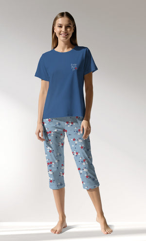Woman Supreme Cherish Capri Set - A-14-4317 - Image 1