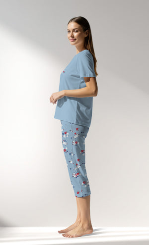 Woman Supreme Cherish Capri Set - B-19-4037 - Image 2