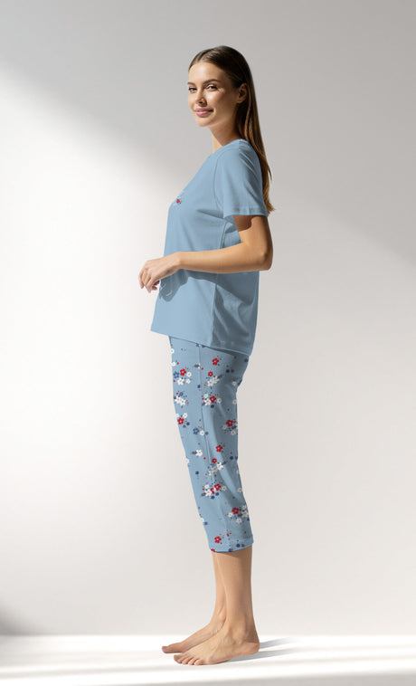 Woman Supreme Cherish Capri Set - B-19-4037 - Image 2