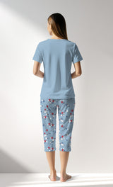 Woman Supreme Cherish Capri Set - B-19-4037 - Image 3