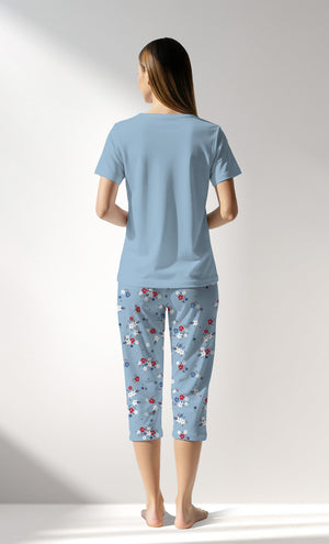Woman Supreme Cherish Capri Set - B-19-4037 - Image 3