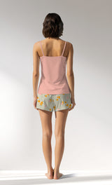 Woman Supreme GreenGarden Thin Strap Short Set - A-14-1418 - Image 3
