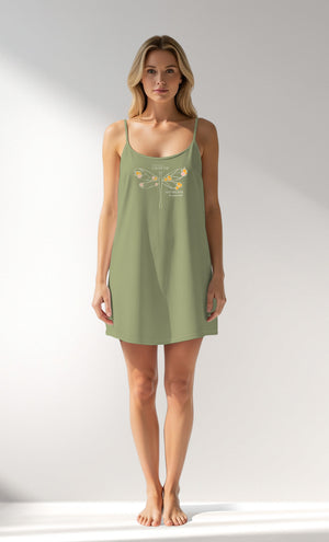 Woman Supreme GreenGarden Thin Strap Tunic - B-15-0523 - Image 1