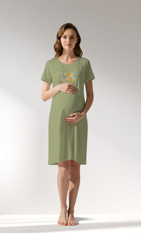 Woman Supreme GreenGarden Pregnant Tunic - B-15-0523 - Image 1