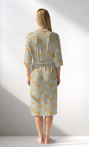 Woman Supreme GreenGarden Dressing Gown - ROTASYON - Image 3