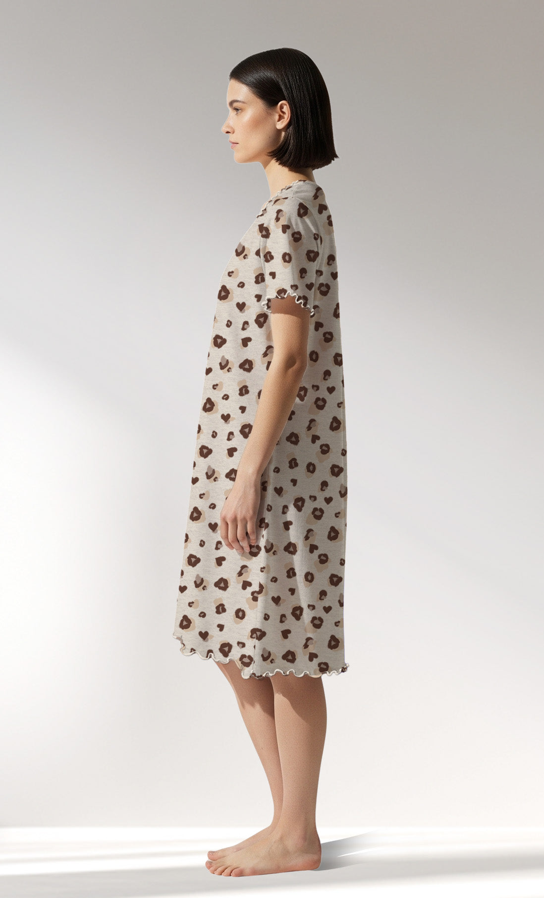 Woman Supreme MoodCat V Neck Tunic - ROTASYON - Image 2