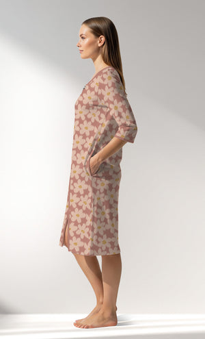 Woman Supreme RoseDown Home Dress - ROTASYON - Image 2