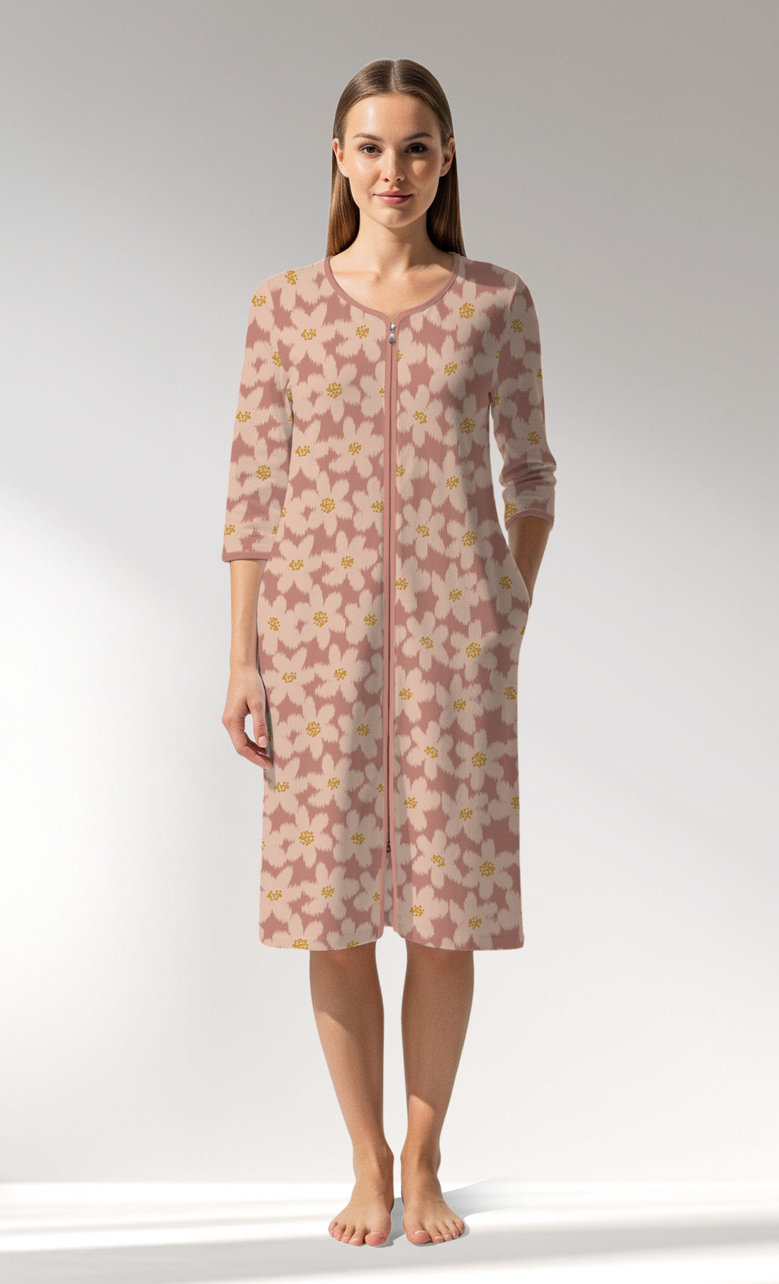 Woman Supreme RoseDown Home Dress - ROTASYON - Image 1