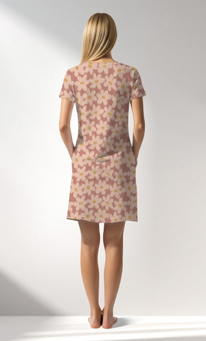 Woman Supreme RoseDown Rotation Pocket Detail Tunic - ROTASYON - Image 3