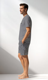 Man Supreme Strong V Neck Short Set - G2 MELANJ - Image 2