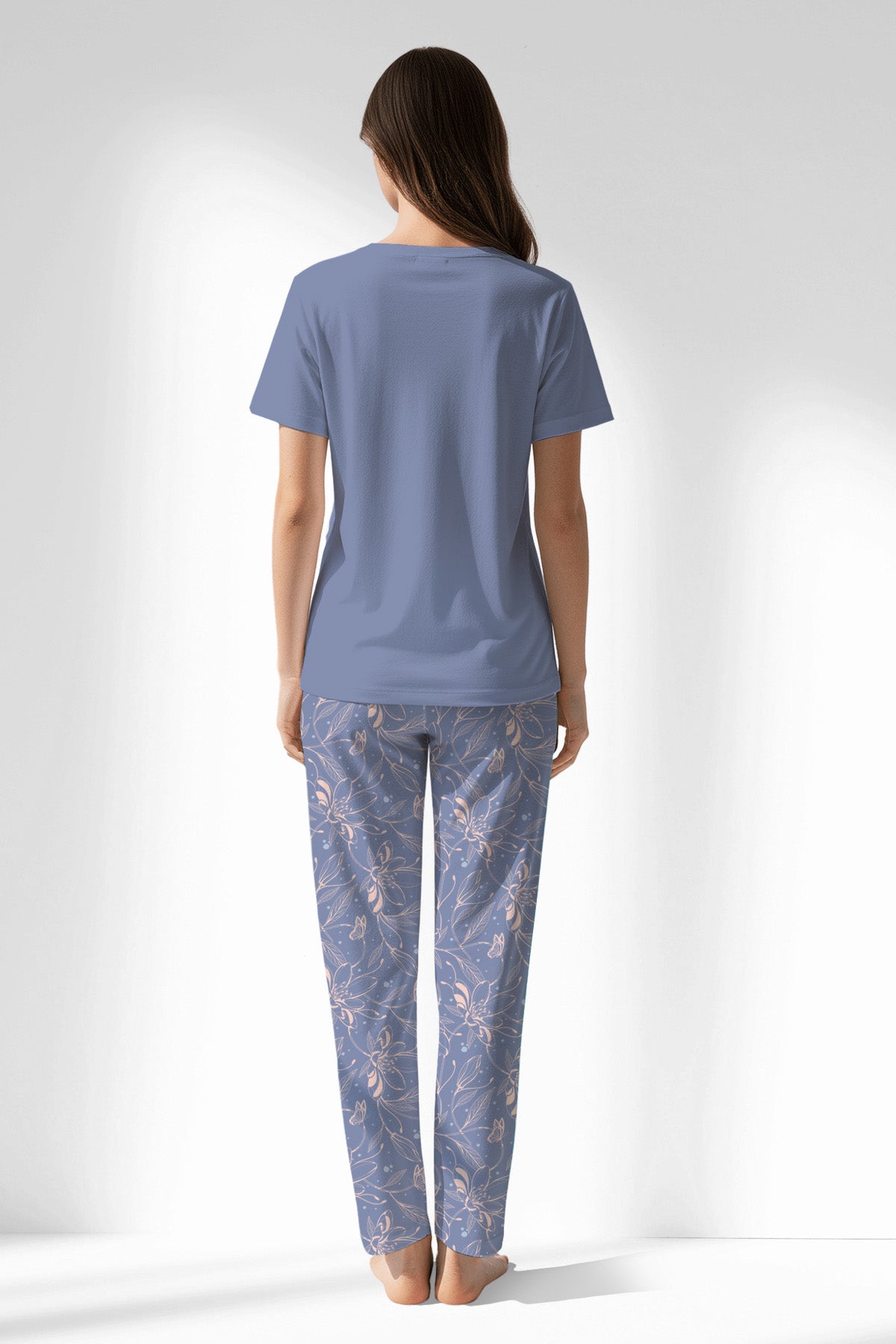 Woman Polyviscon Aurella Pyjama Set - B-MOR - Image 3