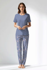 Woman Polyviscon Aurella Pyjama Set - B-MOR - Image 1