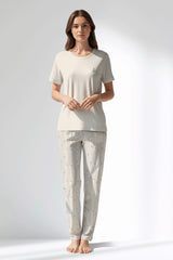 Woman Polyviscon Lina Pyjama Set - A-11-0606 - Image 1