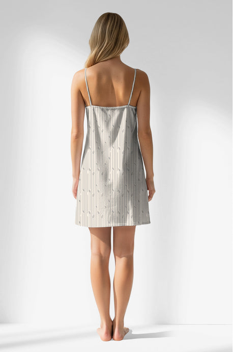 Woman Polyviscon Lina Thin Strap Tunic - ROTASYON - Image 3