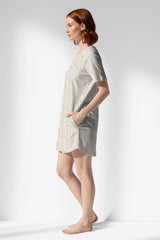 Woman Polyviscon Lina Pocket Detail Tunic - ROTASYON - Image 2