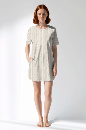 Woman Polyviscon Lina Pocket Detail Tunic - ROTASYON - Image 1