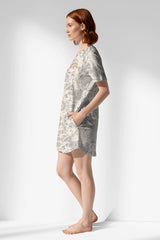 Woman Polyviscon Fresco Pocket Detail Tunic - ROTASYON - Image 2