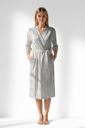 Woman Polyviscon Liner Dressing Gown - ROTASYON - Image 1