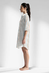 Woman Polyviscon Liner Shirt Tunic - ROTASYON - Image 3