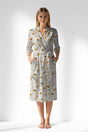 Woman Polyviscon Linora Dressing Gown - ROTASYON - Image 1