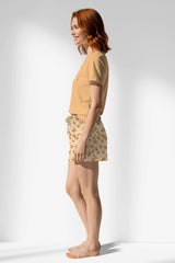 Woman Polyviscon Mellow Short Set - SUNBURST - Image 2