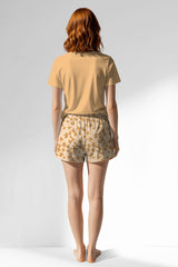 Woman Polyviscon Mellow Short Set - SUNBURST - Image 3