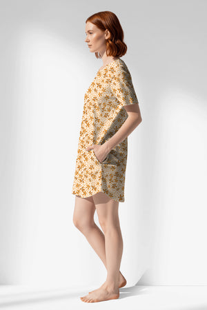 Woman Polyviscon Mellow Pocket Detail Tunic - ROTASYON - Image 2