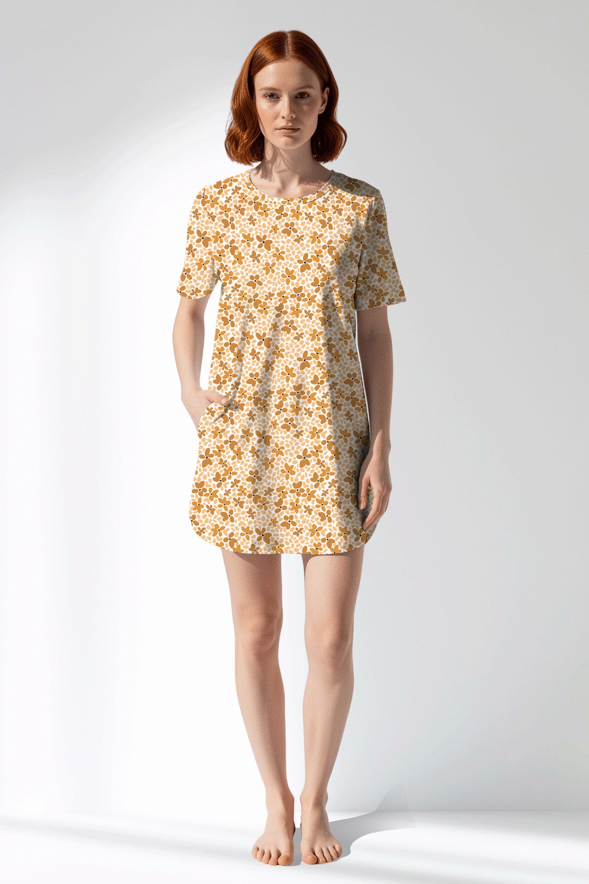 Woman Polyviscon Mellow Pocket Detail Tunic - ROTASYON - Image 1