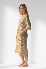 Woman Polyviscon Mellow Dressing Gown - ROTASYON - Image 2