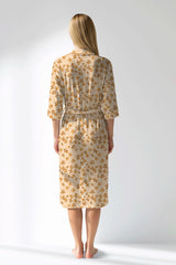 Woman Polyviscon Mellow Dressing Gown - ROTASYON - Image 3