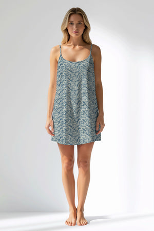 Woman Polyviscon Noble Thin Strap Tunic - ROTASYON - Image 1