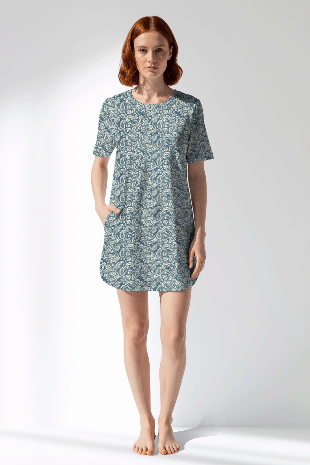 Woman Polyviscon Noble Pocket Detail Tunic - ROTASYON - Image 1