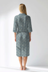 Woman Polyviscon Noble Dressing Gown - ROTASYON - Image 3